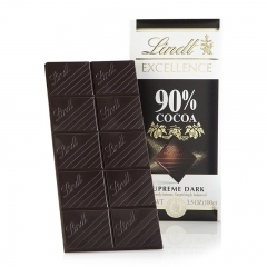 Lindt Excellence90%Cocoa Supreme Dark ChocolateBar