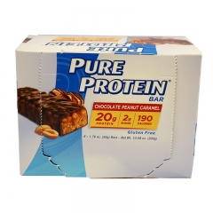 Pure Protein Bar Chocolate Peanut Caramel, 6Bars
