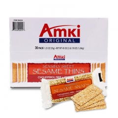 Amki Original Sesame Snaps,36 Ct
